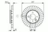 ROVER 30008252 Brake Disc